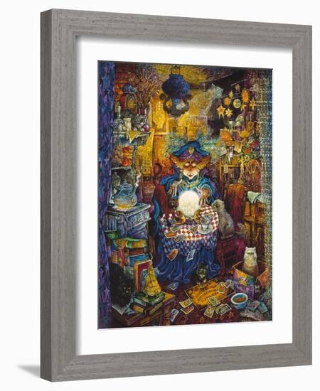 The Psychic-Bill Bell-Framed Giclee Print