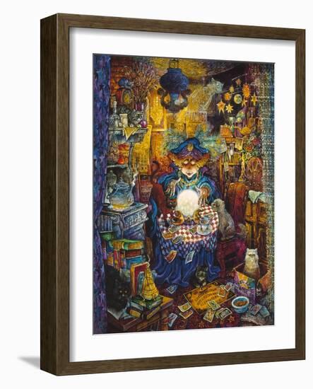 The Psychic-Bill Bell-Framed Giclee Print