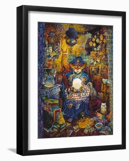 The Psychic-Bill Bell-Framed Giclee Print