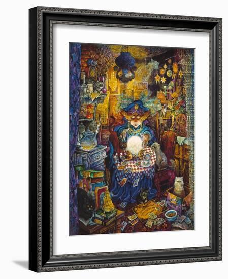 The Psychic-Bill Bell-Framed Giclee Print