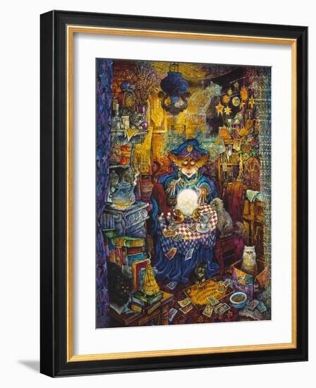 The Psychic-Bill Bell-Framed Giclee Print