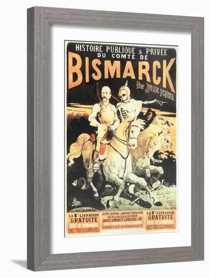 The Public and Private History of Count Bismarck, 1883-Léon Choubrac-Framed Giclee Print