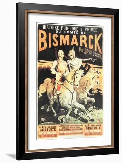 The Public and Private History of Count Bismarck, 1883-Léon Choubrac-Framed Giclee Print