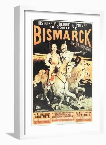 The Public and Private History of Count Bismarck, 1883-Léon Choubrac-Framed Giclee Print