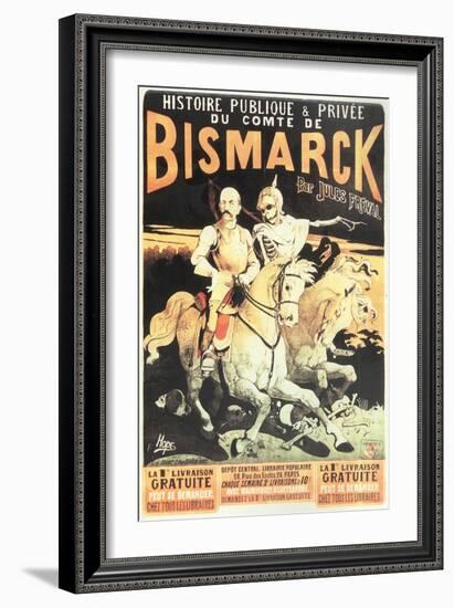 The Public and Private History of Count Bismarck, 1883-Léon Choubrac-Framed Giclee Print