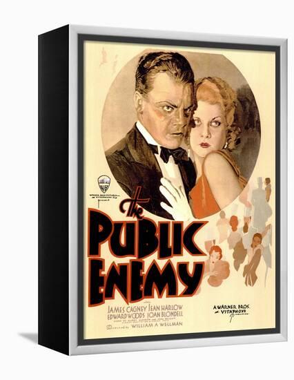 The Public Enemy, 1931-null-Framed Stretched Canvas