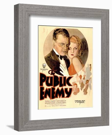 The Public Enemy, 1931-null-Framed Art Print