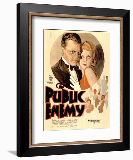 The Public Enemy, 1931-null-Framed Art Print