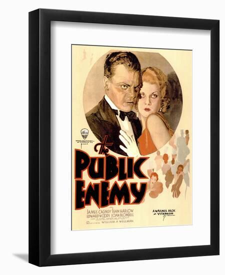 The Public Enemy, 1931-null-Framed Art Print