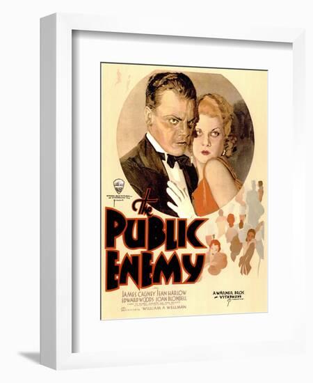 The Public Enemy, 1931-null-Framed Art Print