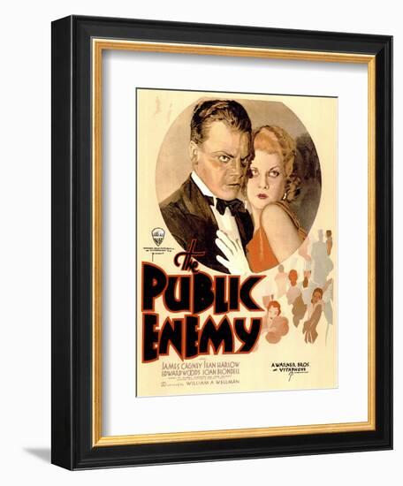 The Public Enemy, 1931-null-Framed Art Print