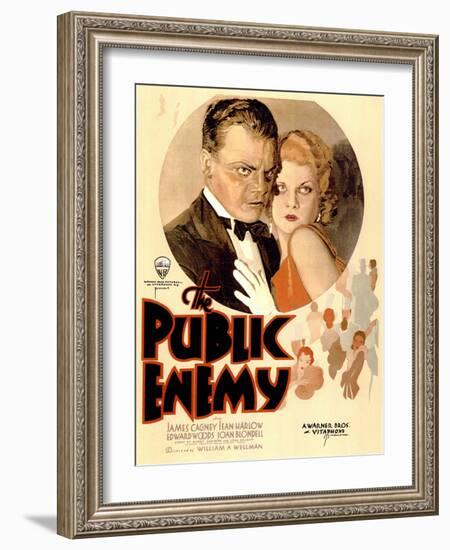 The Public Enemy, 1931-null-Framed Art Print