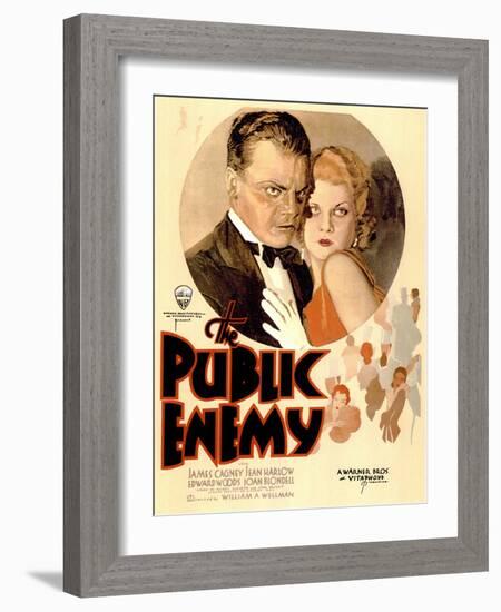 The Public Enemy, 1931-null-Framed Art Print