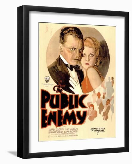 The Public Enemy, 1931-null-Framed Art Print