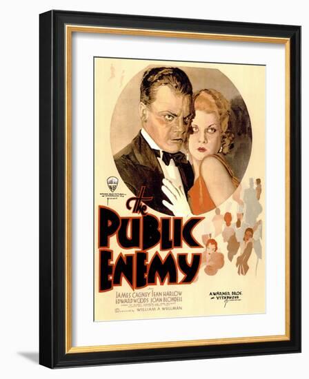 The Public Enemy, 1931-null-Framed Art Print