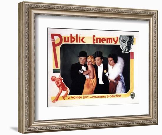 The Public Enemy, 1931-null-Framed Art Print