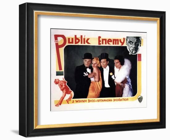 The Public Enemy, 1931-null-Framed Art Print