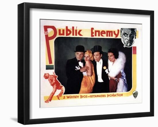 The Public Enemy, 1931-null-Framed Art Print