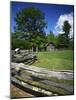 The Puckett Cabin, Blue Ridge Parkway, Virginia, USA-Charles Gurche-Mounted Photographic Print