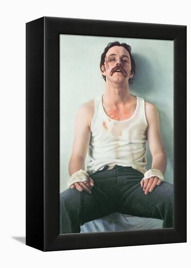 The Pugilist, 1976-Graham Dean-Framed Premier Image Canvas