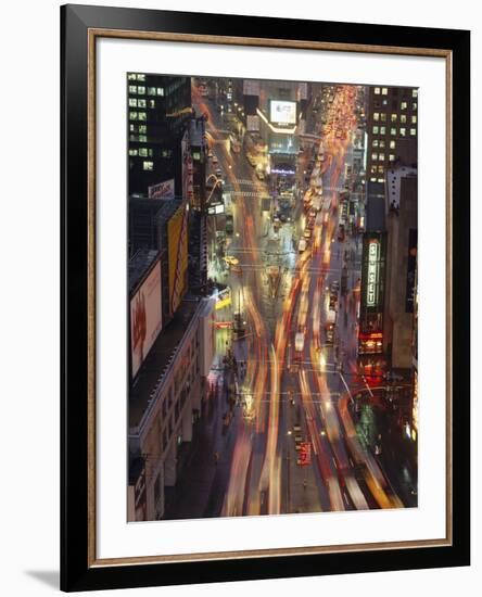 The Pulse of Times Square-null-Framed Art Print