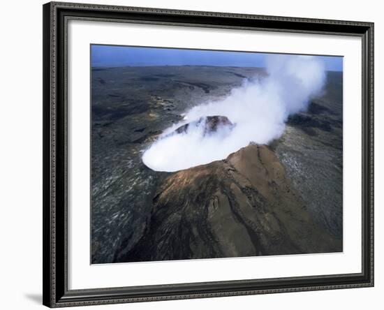 The Pulu O's Cinder Cone, Hawaiian Islands-Robert Francis-Framed Photographic Print