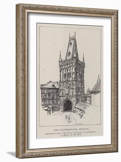 The Pulverthurm, Prague-Nelly Erichsen-Framed Giclee Print