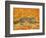 The Pumpkin-Cat, 1995-Ditz-Framed Giclee Print