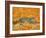 The Pumpkin-Cat, 1995-Ditz-Framed Giclee Print