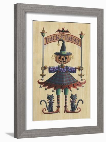 The Pumpkin Queen-Michele Meissner-Framed Giclee Print