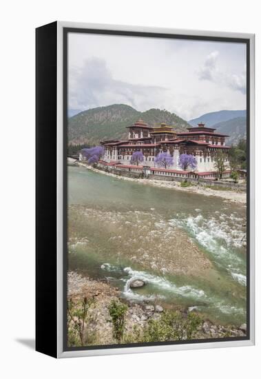 The Punakha Dzong (Pungtang Dechen Photrang Dzong) Is the Administrative Centre of Punakha District-Roberto Moiola-Framed Premier Image Canvas