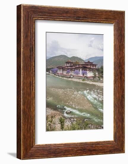 The Punakha Dzong (Pungtang Dechen Photrang Dzong) Is the Administrative Centre of Punakha District-Roberto Moiola-Framed Photographic Print