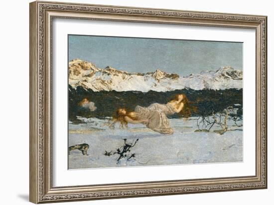 The Punishment of Lust, 1891-Giovanni Segantini-Framed Giclee Print