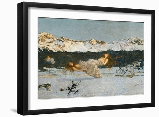 The Punishment of Lust, 1891-Giovanni Segantini-Framed Giclee Print