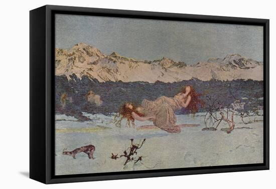 'The Punishment of Luxury', 1891 (1935)-Giovanni Segantini-Framed Premier Image Canvas