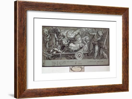 The Punishment of Marsyas, C1573-Paolo Farinati-Framed Giclee Print