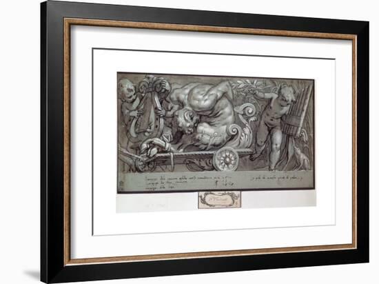 The Punishment of Marsyas, C1573-Paolo Farinati-Framed Giclee Print