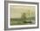 The Punt, 1870-Jean-Baptiste-Camille Corot-Framed Giclee Print