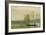 The Punt, 1870-Jean-Baptiste-Camille Corot-Framed Giclee Print