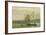 The Punt, 1870-Jean-Baptiste-Camille Corot-Framed Premium Giclee Print