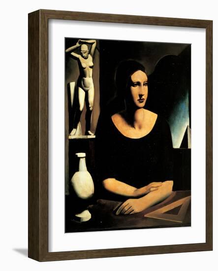 The Pupil-Sironi Mario-Framed Giclee Print