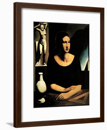 The Pupil-Sironi Mario-Framed Giclee Print