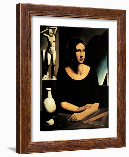 The Pupil-Sironi Mario-Framed Giclee Print