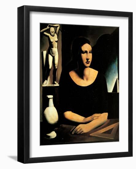 The Pupil-Sironi Mario-Framed Giclee Print