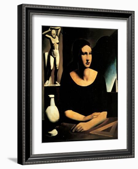 The Pupil-Sironi Mario-Framed Giclee Print