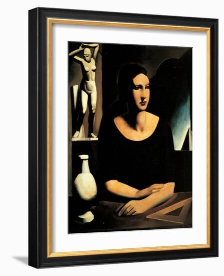 The Pupil-Sironi Mario-Framed Giclee Print