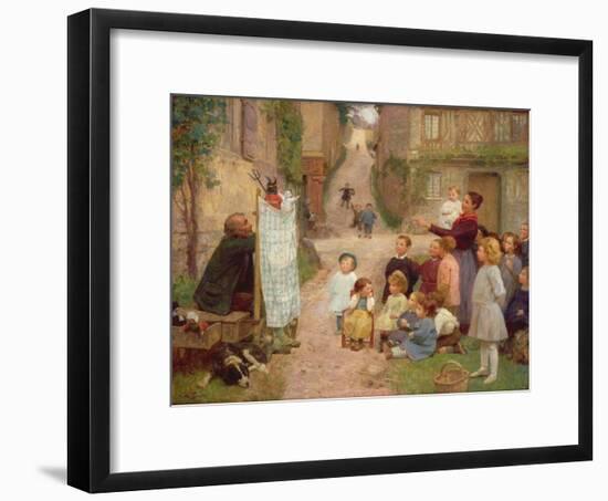 The Puppet Show-Victor Gabriel Gilbert-Framed Giclee Print