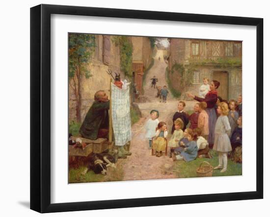 The Puppet Show-Victor Gabriel Gilbert-Framed Giclee Print