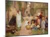 The Puppet Show-Victor Gabriel Gilbert-Mounted Giclee Print