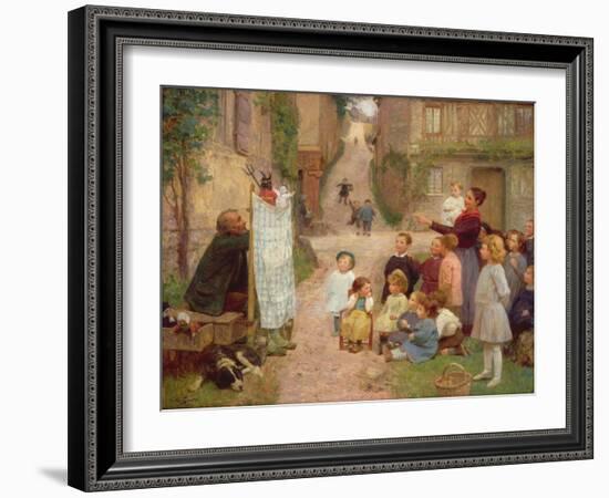 The Puppet Show-Victor Gabriel Gilbert-Framed Giclee Print